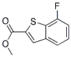 METHYL 7-FLUORO-1-BENZOTHIOPHENE-2-CARBOXYLATE Struktur