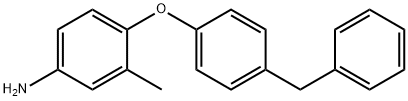 4-(4-BENZYLPHENOXY)-3-METHYLANILINE Struktur