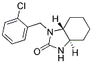 (3AR,7AR)-1-(2-CHLOROBENZYL)OCTAHYDRO-2H-BENZIMIDAZOL-2-ONE Struktur