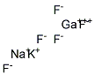 POTASSIUM SODIUM GALLIUM FLUORIDE Struktur