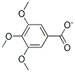 3,4,5-TRIMETHOXYBENZOATE Struktur