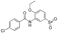 3-(4-CHLORO-BENZOYLAMINO)-4-ETHOXY-BENZENESULFONYL Struktur