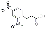 3-(2,4-DINITROPHENYL)PROPANOIC ACID Struktur