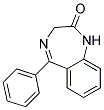 2-OXO-5-PHENYL-2,3-DIHYDRO-1H-1,4-BENZODIAZEPINE Struktur