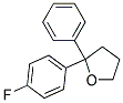 2-(P-FLUOROPHENYL)-2-PHENYLTETRAHYDROFURAN Struktur