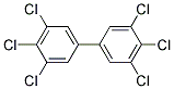 3,3',4,4',5,5'-HEXACHLOROBIPHENYL SOLUTION 100UG/ML IN HEXANE 2ML Struktur