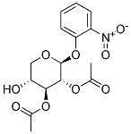 2'-NITROPHENYL 2,3-DI-O-ACETYL-B-D-XYLOPYRANOSIDE Struktur