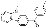 (9-METHYL-9H-CARBAZOL-2-YL)-P-TOLYL-METHANONE Struktur