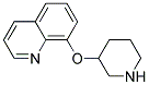 8-(3-PIPERIDINYLOXY)QUINOLINE Struktur