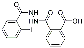 2-[N'-(2-IODO-BENZOYL)-HYDRAZINOCARBONYL]-BENZOIC ACID Struktur