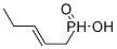 (PENT-2-ENYL)-PHOSPHINIC ACID Struktur