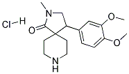 4-(3,4-DIMETHOXYPHENYL)-2-METHYL-2,8-DIAZASPIRO[4.5]DECAN-1-ONE HYDROCHLORIDE Struktur