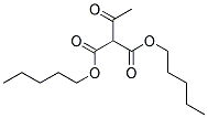 DI-N-AMYL ACETONE DICARBOXYLATE Struktur