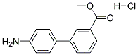 4'-AMINO-BIPHENYL-3-CARBOXYLIC ACID METHYL ESTER HYDROCHLORIDE Struktur