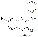 7-FLUORO-N-PHENYLIMIDAZO[1,2-A]QUINOXALIN-4-AMINE Struktur