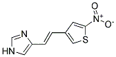 4-[2-(5-NITRO-THIOPHEN-3-YL)-VINYL]-1H-IMIDAZOLE Struktur