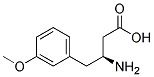 (S)-3-AMINO-4-(3-METHOXYPHENYL)BUTANOIC ACID Struktur