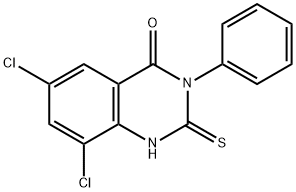 6,8-DICHLORO-3-PHENYL-2-THIOXO-2,3-DIHYDRO-4(1H)-QUINAZOLINONE price.