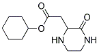 (3-OXO-PIPERAZIN-2-YL)-ACETIC ACID CYCLOHEXYL ESTER Struktur