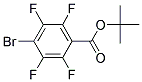 TERT-BUTYL 4-BROMO-2,3,5,6-TETRAFLUOROBENZOATE Struktur