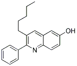 3-PENTYL-2-PHENYL-QUINOLIN-6-OL Struktur