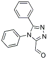 4,5-DIPHENYL-4H-1,2,4-TRIAZOLE-3-CARBALDEHYDE Struktur