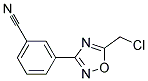 3-(5-CHLOROMETHYL-[1,2,4]OXADIAZOL-3-YL)-BENZONITRILE|