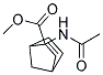 METHYL 2-(ACETYLAMINO)BICYCLO[2.2.1]HEPT-5-ENE-2-CARBOXYLATE Struktur