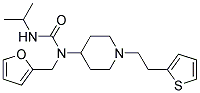 N-(2-FURYLMETHYL)-N'-ISOPROPYL-N-(1-[2-(2-THIENYL)ETHYL]PIPERIDIN-4-YL)UREA Struktur