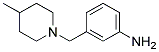 3-(4-METHYL-PIPERIDIN-1-YLMETHYL)-PHENYLAMINE Struktur
