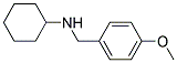 CYCLOHEXYL-(4-METHOXY-BENZYL)-AMINE Struktur