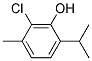 6-CHLORO-5-METHYL-2-(1-METHYLETHYL)PHENOL Struktur