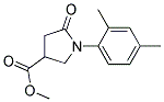 METHYL 1-(2,4-DIMETHYLPHENYL)-5-OXOPYRROLIDINE-3-CARBOXYLATE Struktur