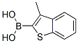 3-METHYL-BENZO[B]THIOPHENE-2-BORONIC ACID Struktur