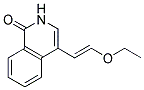 4-(2-ETHOXY-VINYL)-2H-ISOQUINOLIN-1-ONE Struktur