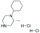 (R)-1-CYCLOHEXYL-2-METHYLPIPERAZINE DIHYDROCHLORIDE Struktur