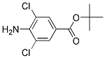 TERT-BUTYL 4-AMINO-3,5-DICHLOROBENZOATE Struktur