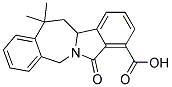 6,6-DIMETHYL-12-OXO-4B,6,11,12-TETRAHYDRO-5H-11A-AZA-DIBENZO[A,F]AZULENE-1-CARBOXYLIC ACID Struktur