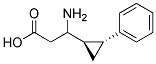 TRANS-3-AMINO-3-(2-PHENYL-CYCLOPROPYL)-PROPIONIC ACID Struktur