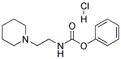 PHENYL N-(2-PIPERIDINOETHYL)CARBAMATE HYDROCHLORIDE Struktur