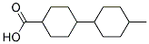 4'-METHYL-1,1'-BI(CYCLOHEXYL)-4-CARBOXYLIC ACID Struktur