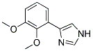 4-(2,3-DIMETHOXY-PHENYL)-1H-IMIDAZOLE Struktur