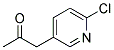 (6-CHLORO-PYRIDIN-3-YL)PROPAN-2-ONE Struktur