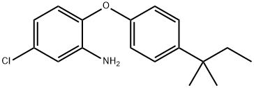 5-CHLORO-2-[4-(TERT-PENTYL)PHENOXY]ANILINE Struktur