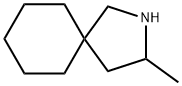 3-METHYL-2-AZA-SPIRO[4.5]DECANE Struktur