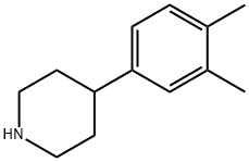 4-(3,4-DIMETHYLPHENYL)PIPERIDINE Struktur