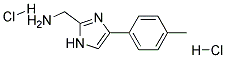 C-(4-P-TOLYL-1H-IMIDAZOL-2-YL)-METHYLAMINE 2HCL Struktur