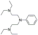 1,1,7,7-TETRAETHYL-4-PHENYL DIETHYLENE TRIAMINE Struktur