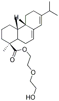 DIETHYLENE GLYCOL ABIETATE Struktur