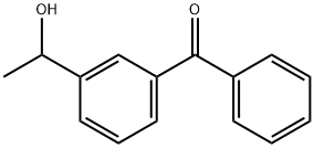 3-(1-HYDROXYETHYL)BENZOPHENONE Struktur